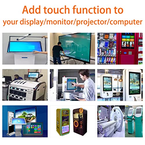 Image of Chengying 21.5 inch (16:9) Infrared Multi-Touch Overlay - IR Touch Frame - 21.5 inch Infrared Touch Panel - USB Interface - with Protective Glass