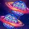 Ivtivfu Boule Volante (Rouge) Flying Orb Ball Fly UFO Boule Magique Spinner Boomerang Jouets extérieurs pour Enfants Cadeaux pour Les 6 10 12 14 16 18 Ans | Votre wishlist sur