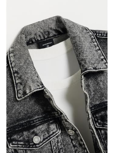 Image of GRECIILOOKS Men'S Denim Jacket | Classic Regular Fit Jeans Jacket For Men | Stylish Branded Jackets For Men - Timeless Casual Wear