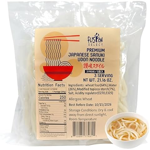 Fusion Select Sanuki Udon Noodles 3-Pack Cover