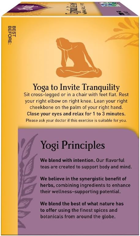 Té de Regaliz Egipcio, 16 Saquitos, Orgánico miniatura 4