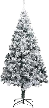 Artificial Pre-lit Christmas Tree with Ball Set Green 82.7" PVC Arboles De Navidad Con Luces Christmas Tree Fake Tree Arbol De Navidad for Office Room Porch Living Room