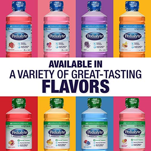 Pedialyte Advancedcare Cherry Punch Electrolyte Solution, 33.8 Fl Oz Bottle #TOP5