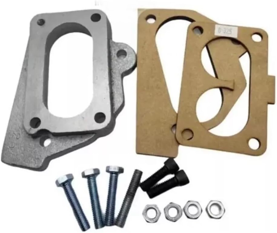 _ Carburetor Adapter Base Compatible with Chevrolet Tbi To Holley 2 Throat Carburetor