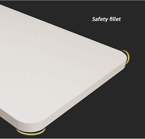 Miniatura 5 de KDDEON Mesa invisible de madera para montar en la pared, mesa de comedor flotante, escritorio plegable para computadora, banco de trabajo,