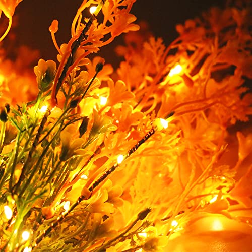 Behiller Flowers Solar Stake Lights Outdoor,Gifts For Mom,Grandma Gifts,Flowers Lamp Gifts For Yard Decorations,Garden Solar Pathway Lights For Patio,Backyard,Xmas Tree Decor-2Pack #TOP6
