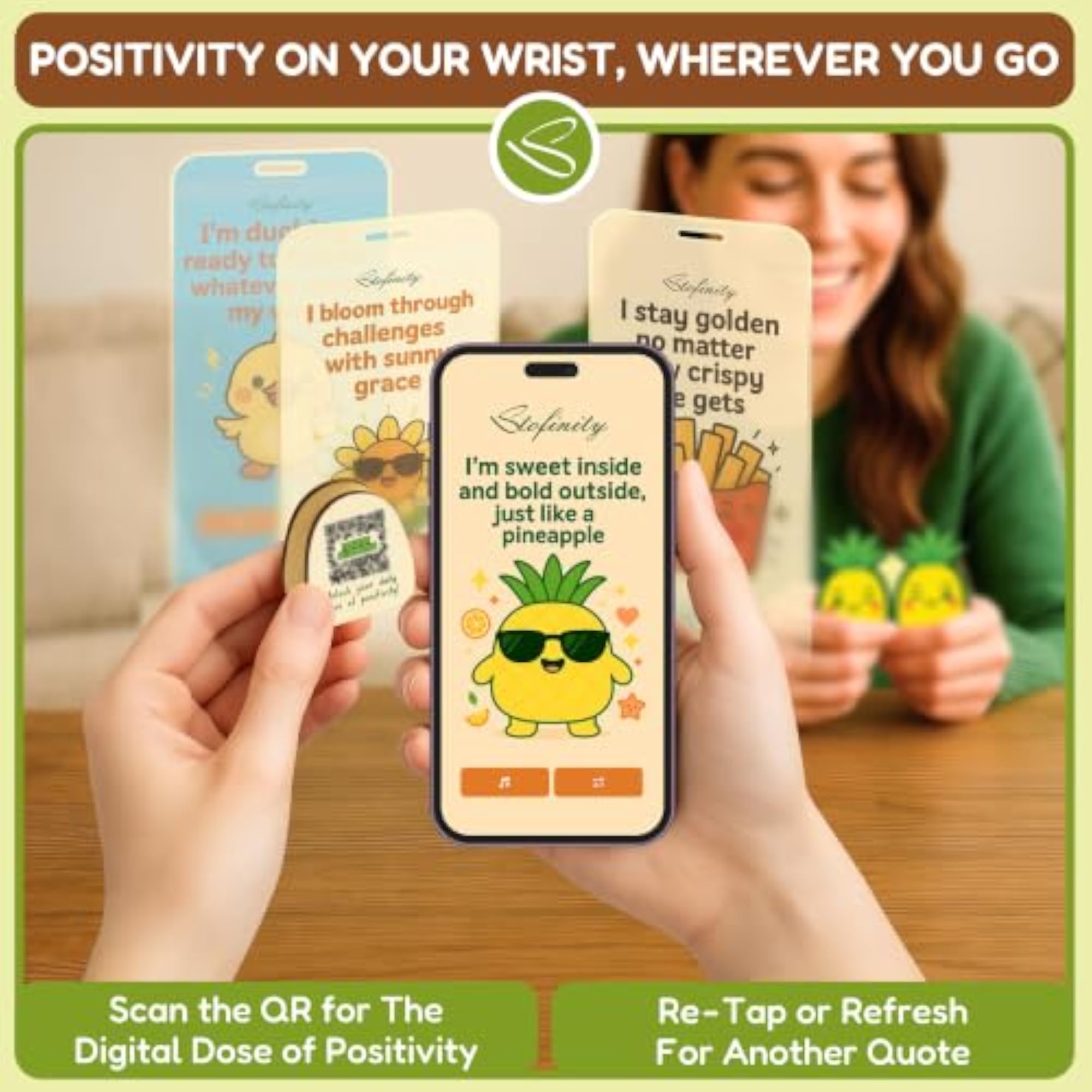 Positive Pineapple Support Jar