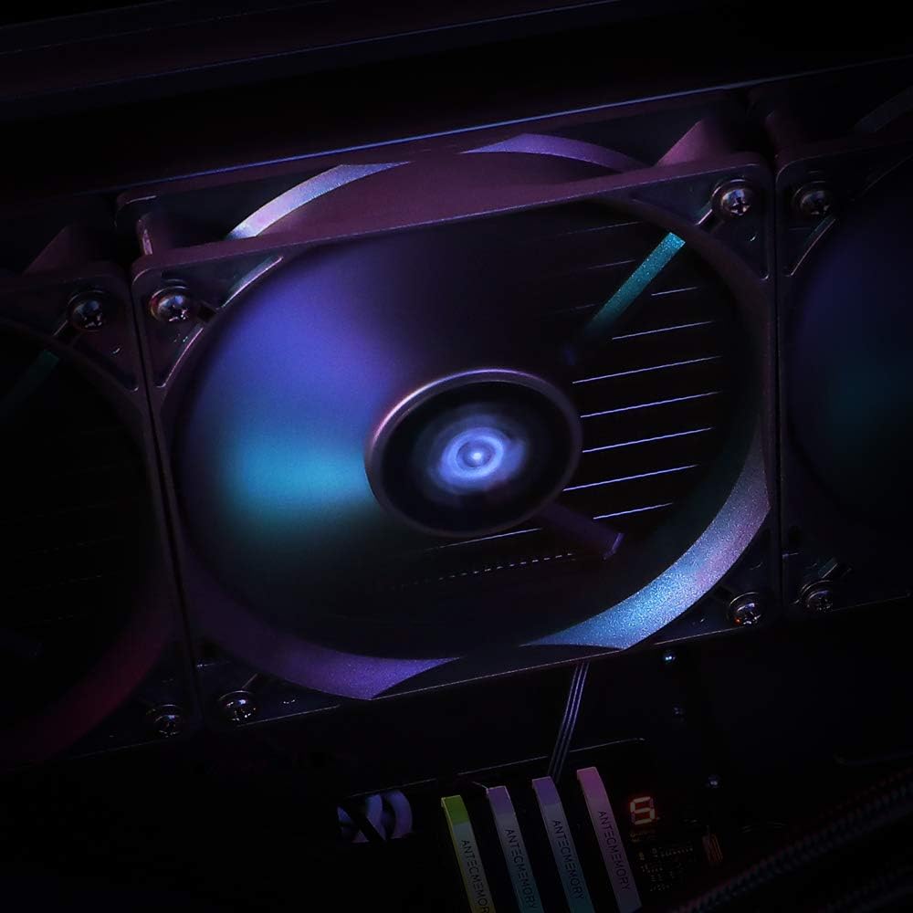 Antec Computer Fans, PC Fans, 120mm Case Fan High Performance, 3-pin Connector 120mm Fan, P12 Series Single