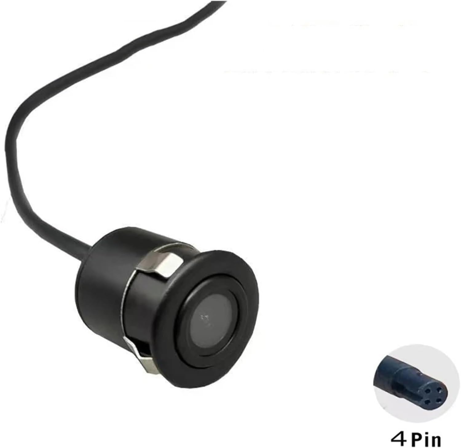 Rear View reversing Camera Front View Camera Backup 18.5mm Round Reverse 4-Pin Car Rear with Starlight Night Vision Full Wave Lens image 4