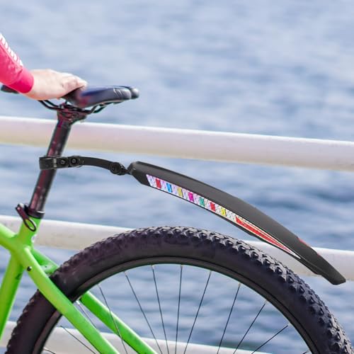 Guardabarros de bicicleta de montaña en plástico duradero STOBAZA 6