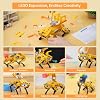 HIWONDER MechDog Robot Dog for Arduino/Scratch/Python Programming with AI Vision Voice Control Ultrasonic Sensor IMU Self-Balancing Open Source Smart AI Robot Kit for Students & Adults(Ultimate Kit)
