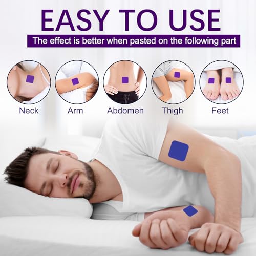 72Pcs/Box Sleep Patch/Patches Nighttime Sleep patch Fall asleep faster patch Good Night Sleeping Patch Herbal Sleeping Patch Support Sleeping Patch Convenient for men and women (72) - Image 6