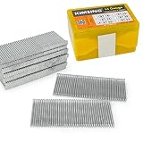KIMSING ST50 Lot de 800 clous en T pour béton de calibre 14, 50 mm, clous en T pour construction de fermes, charpente de construction et clouage en béton