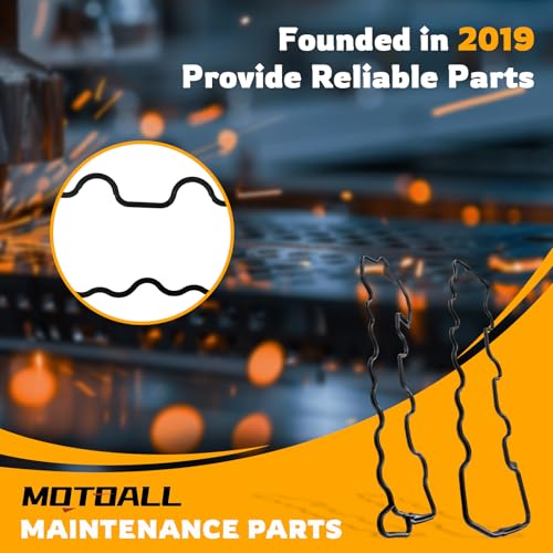 Image of MOTOALL 1120160221 Engine Valve Cover Gasket Fit for Mercedes Benz E280 E320 C240 C280 S320 S350 ML320 ML350 01-06 for Chrysler Crossfier 2004-2008 Replaces 1120160321