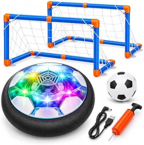 Hover Soccer Ball 4 in 1 Set, Indoor Soccer Ball Toy 3+Kids