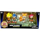 Sonic 20th Anniversary Exclusive Classics Action Figure 4 Pack
