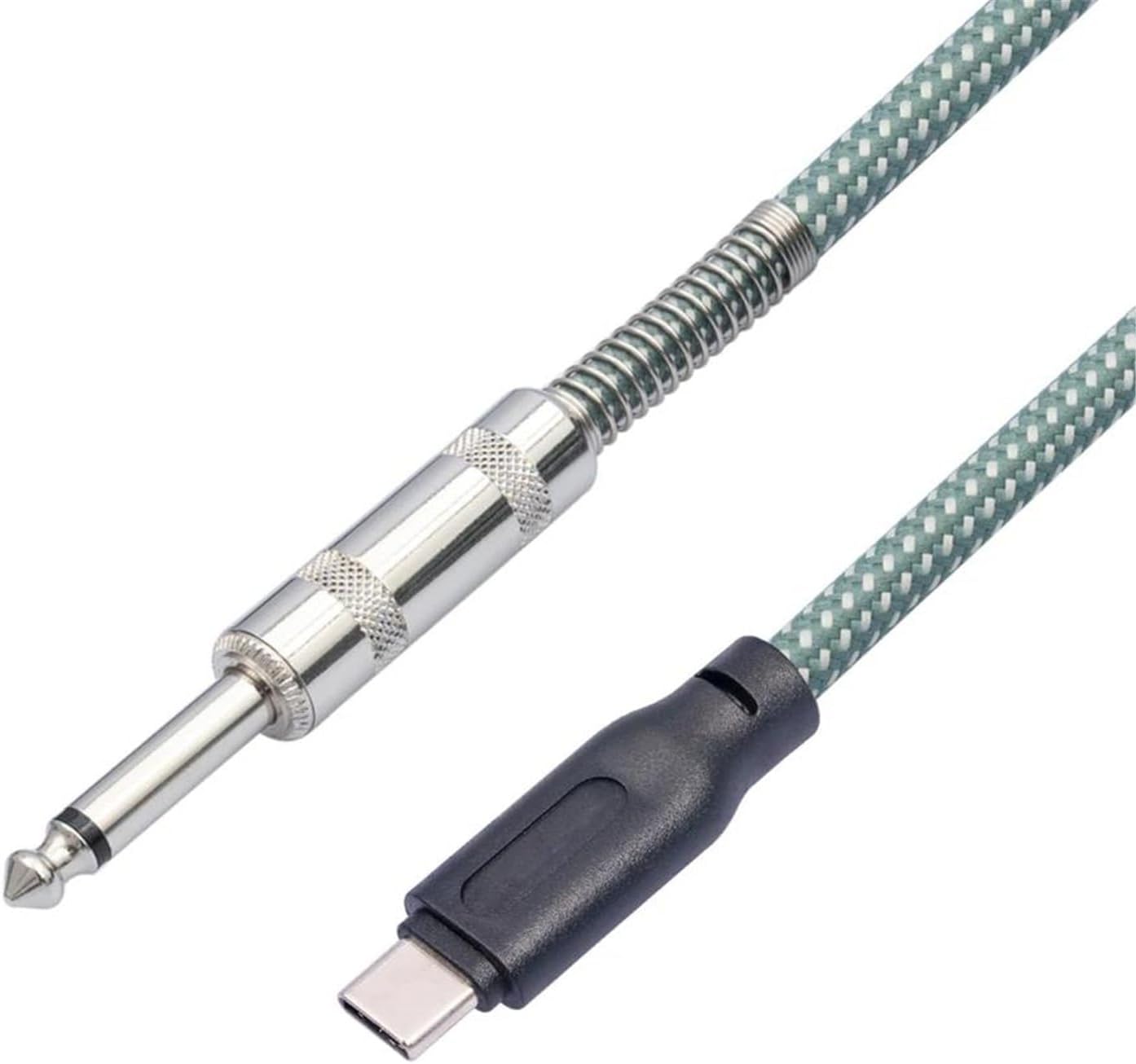 ギター楽器ケーブル エレキベース用6.35mmギターオーディオケーブル