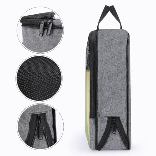 Sac à chaussures rétro et sac de rangement pour serviette de bain gris - 5