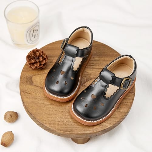 Image of Otter MOMO Toddler /Little Girls Mary Jane Slip-on School Uniform Party Dress Shoes
