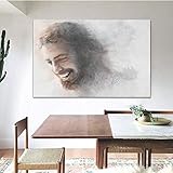Jesus Christus Auf Leinwand Poster Und Druck Wandkunst Bilder Für Wohnzimmer Wohnkultur Druck Malerei Decor-50X70Cm Kein Rahmen
