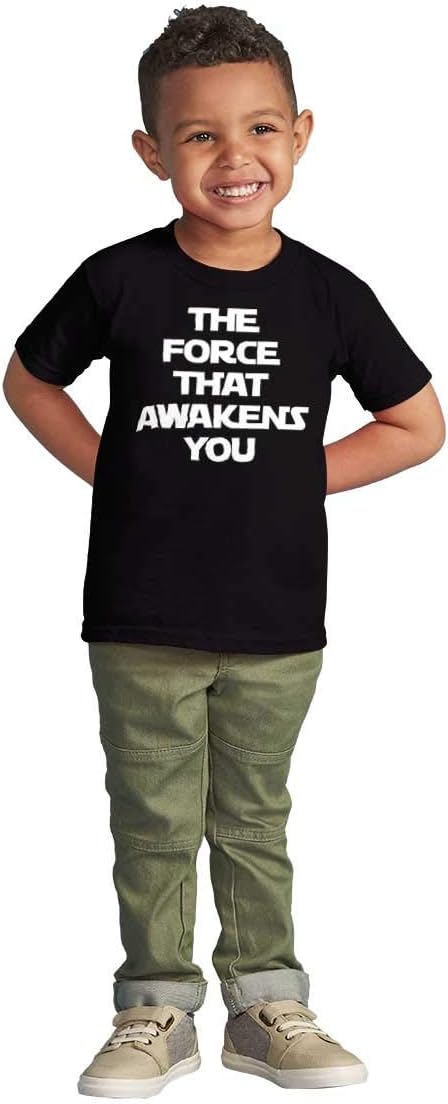 Brisco Brands The that Awakens You Dark Galaxy Toddler Boy Girl T Shirt