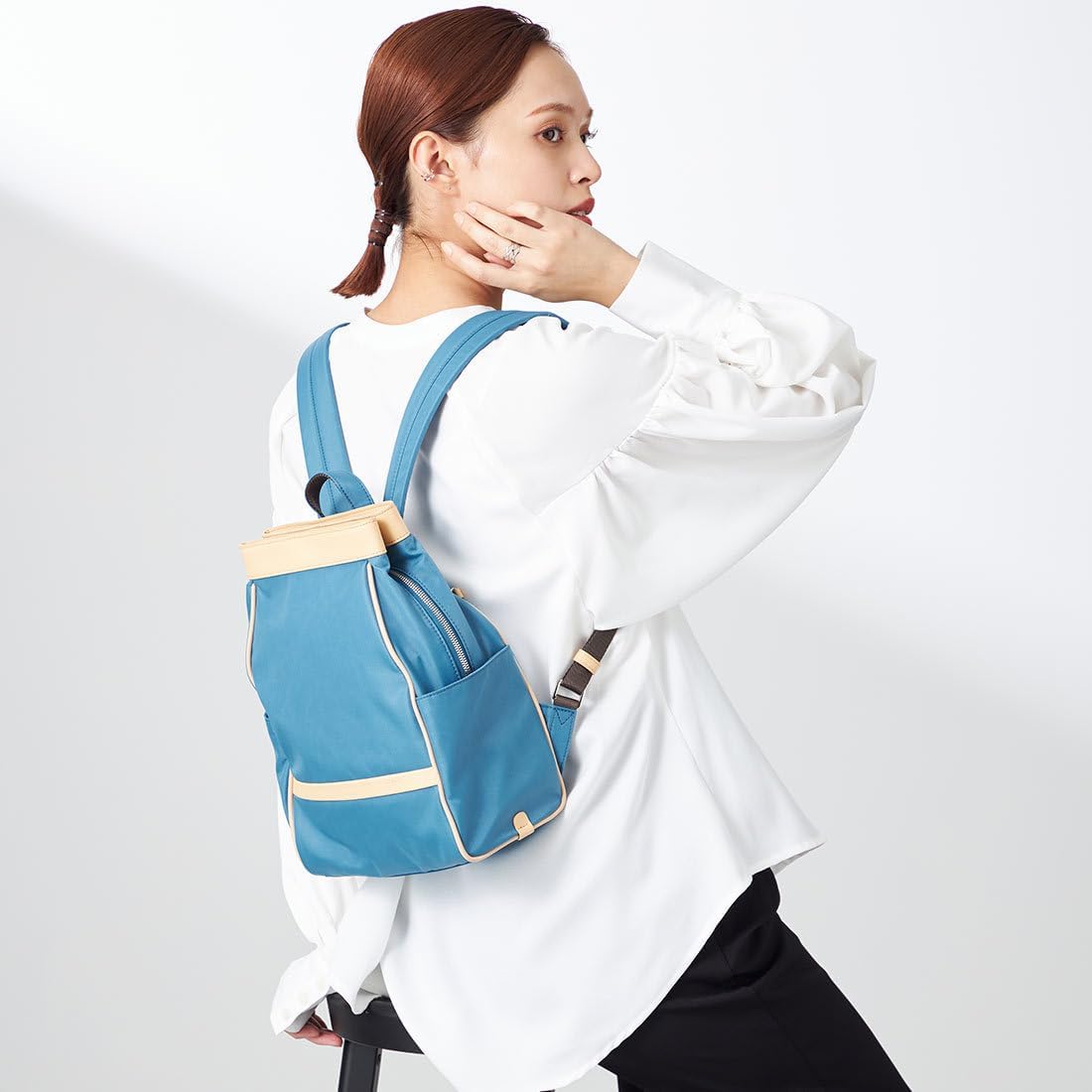 Y'saccs(イザック) Backpack, Beige (21), One Size
