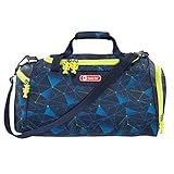 UMWELTFREUNDLICH hergestellt. Die Sporttasche besteht aus zu 100% aus recycelten PET-Flaschen mit 100% PFC-freier und bluedesign-zertifizierter Beschichtung