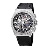 Zenith Defy El Primero 21 Chronograph Automatic Black Skeletal Dial Titanium Men's Watch 95.9000.9004/78.R582