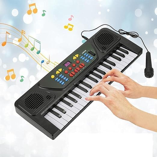 Image of Prime Table Tennis Badminton Racquet Ball Toy for Kids Badminton Return Birthday Gift Item Multi Color Pack of 1 (Piano)