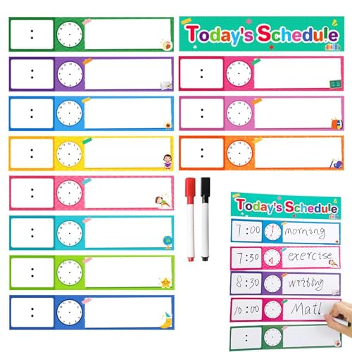Calendario Visual – Pizarra Planificador Semanal, Diagrama Visual Diario