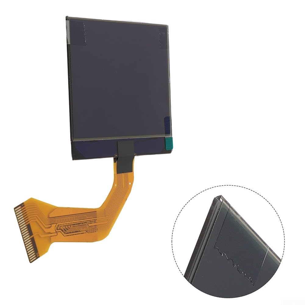 Eawfgtuw Pantalla de visualización, instrumento de salpicadero, pantalla LCD de repuesto para Touareg 2003-2009 y Porsche 955 957 tablero negro