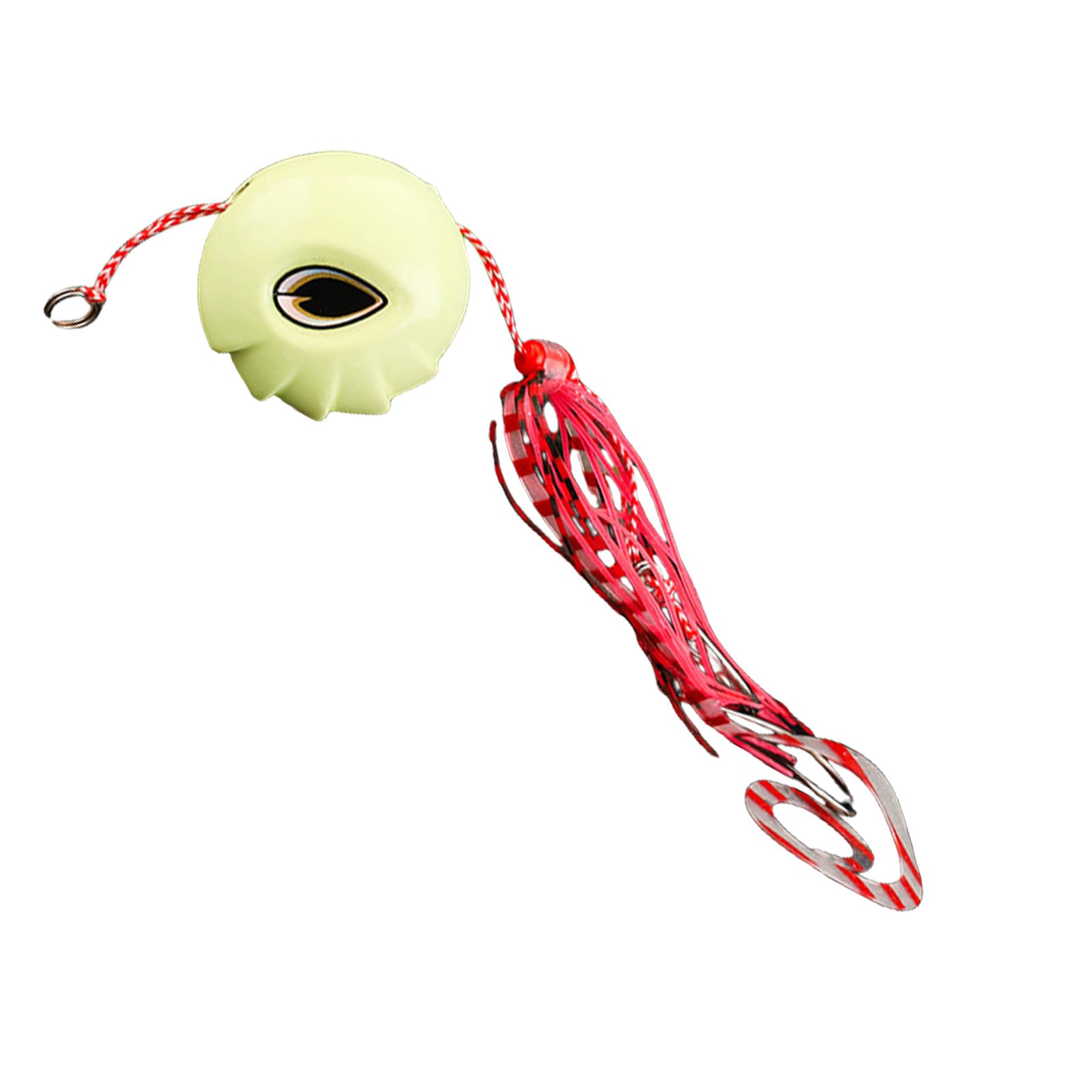 Oxxggkao Artificial Jigging Fishing Lure Baits Jigs Head with Barbed Hook 40g 60g 80g 100g Sliding Kabura Jigs for Snapper Long Cast Fishing Lure