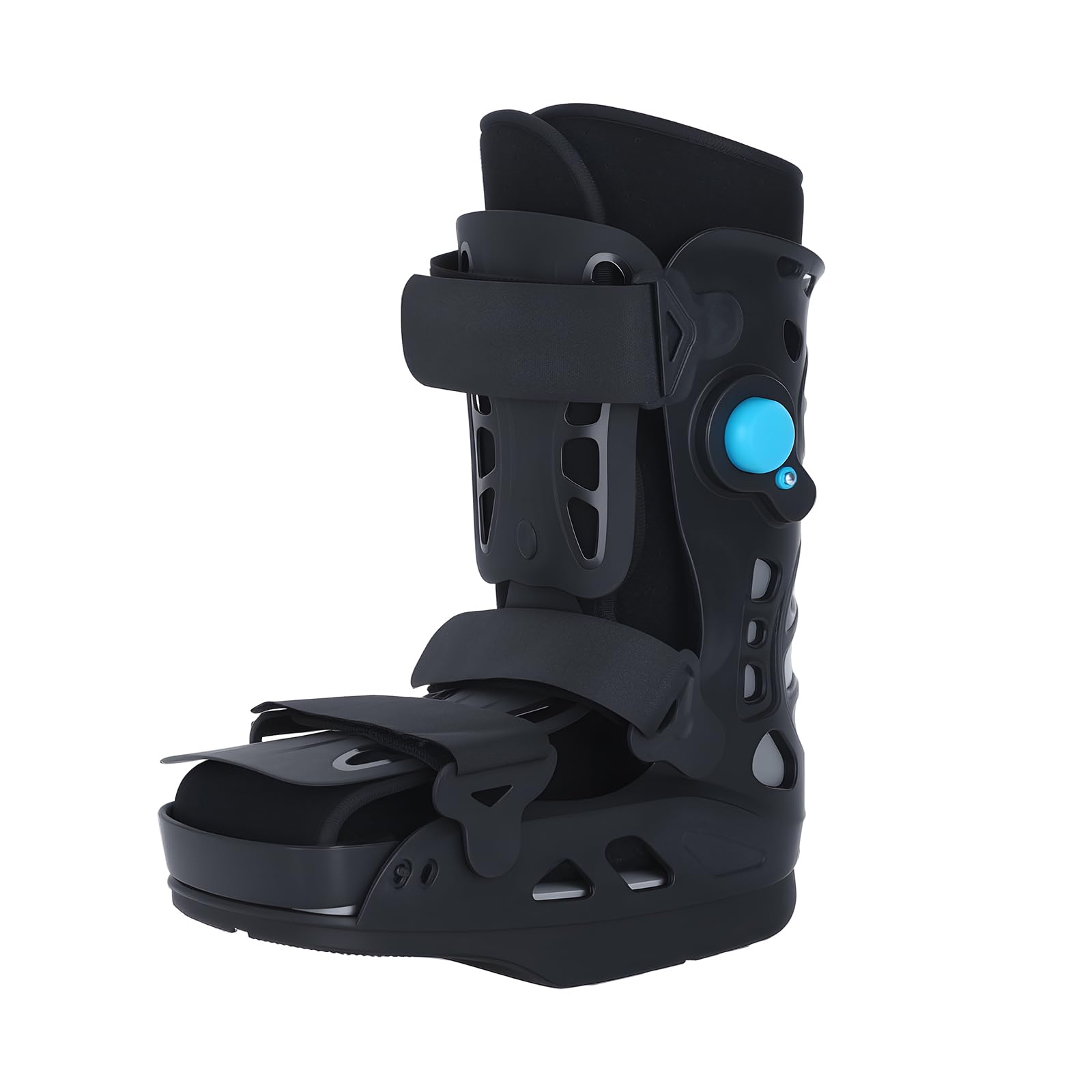 Bota corta de fractura de leva Walker – Botas para caminar con descarga frontal para lesiones de dedo roto del pie – Bota médica postoperatoria para cirugía de pies, dedos en martillo, juanetes, pies,