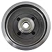 TRQ Rear Brake Drum Set Driver & Passenger Side Compatible with 2000-2008 Ford Focus
