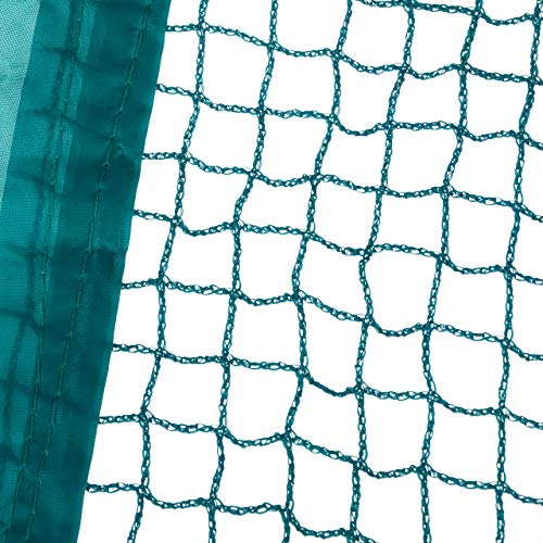 Relaxdays Freilaufgehege mit Netz-Abdeckung, Gehege für Hasen & Nager, Kleintiergehege mit Sonnenschutz, Ø 110 cm, Grün