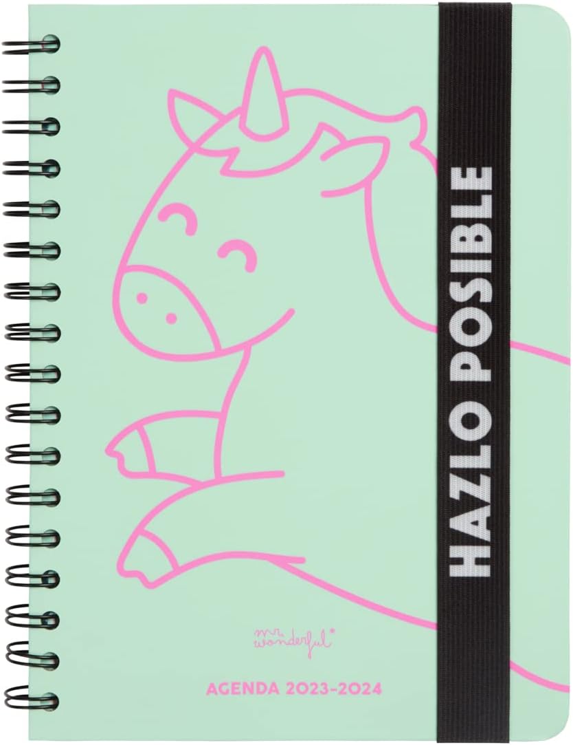 Mr. Wonderful, Teen Planner 2023-2024 Weekly Mint, Make it Possible