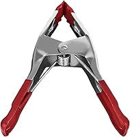 Vista 4 de FactorDuty Juego de abrazadera de resorte de metal de 4-9 pulgadas con punta roja