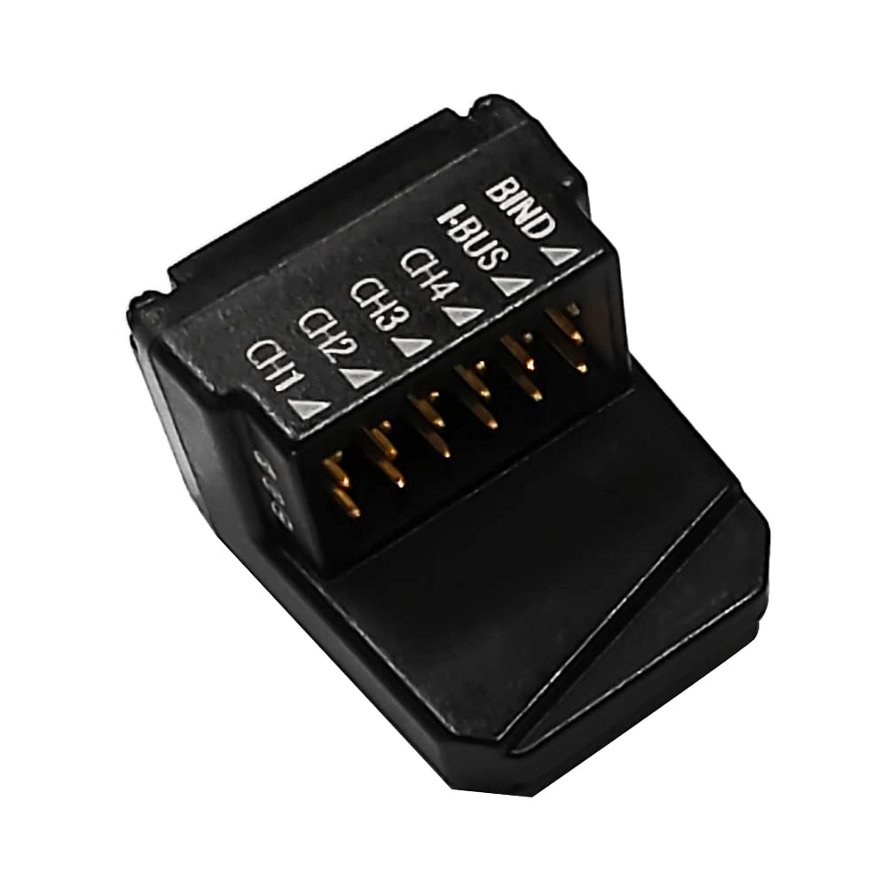 Récepteurs de spectre 4 canaux 2,4 G FGR4S V2 RC Récepteur compatible avec FrSky NB4 pour voiture télécommandée 1/10 / Aviron / Crawler