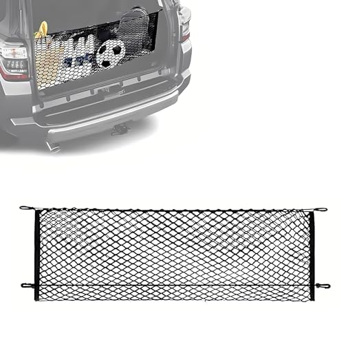 Car Rear Cargo Net, Adjustable Elastic Storage Organizer Cargo Net Compatible with 2018 2019 2020 2021 2022 2022 2023 2024 2025 2026 Buick Enclave
