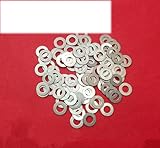 100 STÜCKE M9 flache dünne Unterlegscheibe 0,3 mm 0,5 mm 304 Edelstahl ultradünne flache Unterlegscheibe Dichtung Abstandseinstellung Unterlegscheibe - 9 x 13 x 0,3