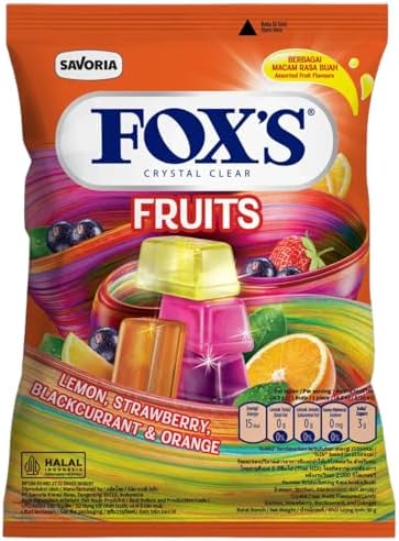 Fox's Crystal Clear Fruits 90g