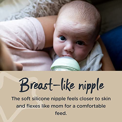image for Tommee Tippee Closer to Nature Baby Bottle Nipples, Breast-like, Anti-