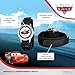 Disney Lightning McQueen Watch for Boys, Analog Cars Watch for Kids 3-5, Toddler Boys, with White Bezel & Black Nylon Strap, Stylish Cars Watches Little Fans of, Perfect Toddlers and Young