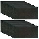 20Pcs Beehive Foundation Sheet Beehive Beeswax Coated Foundation Sheet Bee Hive Wax Foundation 9' Deep Foundation Sheet for Beehive Deep Frame