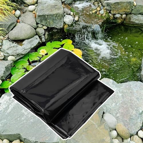 Revêtement de bassin robuste en PEHD de 7x6 m pour étang de jardin imperméable