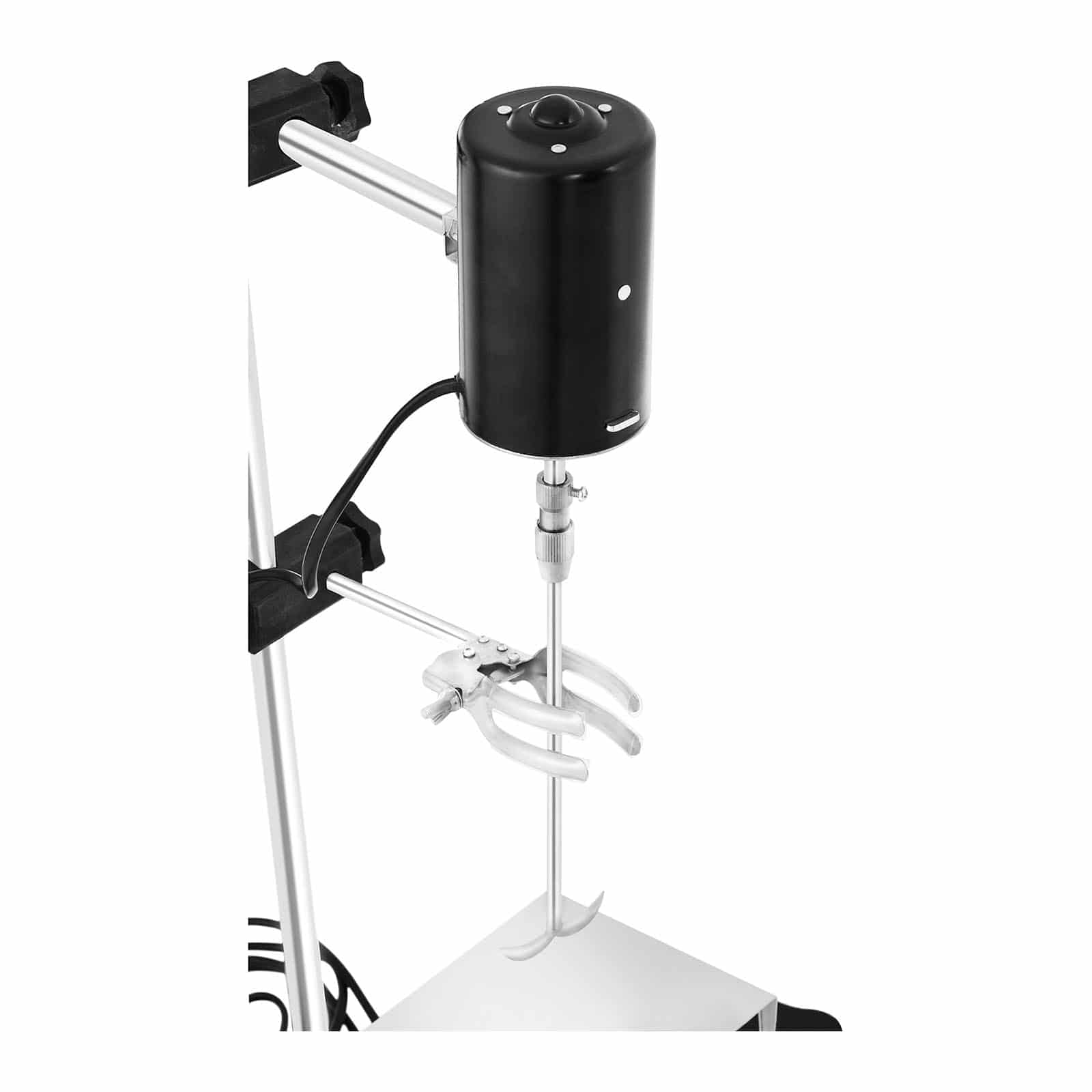 Steinberg Systems SBS-ER-3000 Laborrührer Elektrisch 100 W 3.400 U/min 100–5.000 ml Timer 120 min Edelstahl Rührstab