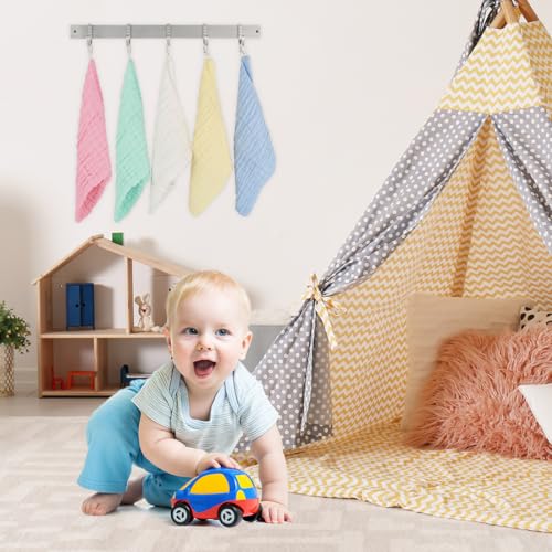 Miniatura 5 de Aidea Paños Y Paños Para Eructos, Toallas Absorbentes De Muselina De Algodón, Grandes, Suaves, Transpirables, Esenciales Para Recién Nacidos Para Niños Y Niñas, Esenciales Para Recién Nacidos, Paquete