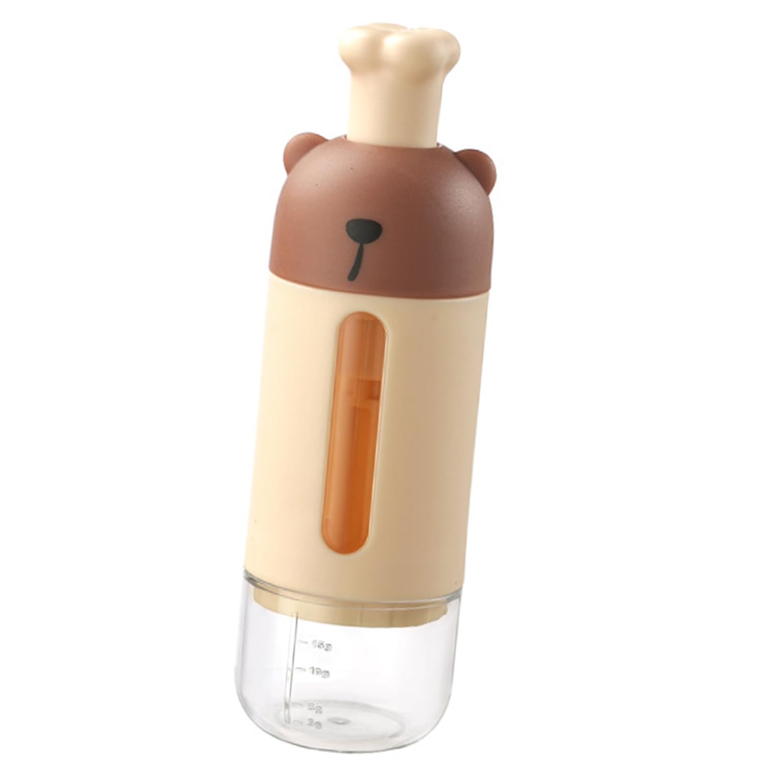 Snorvixre Ergonomic Kitchen Condiment Dispenser with Lid Food Grade Storage Container for Salt Sugar Baking Ingredients Kitchen Condiment Storage Container