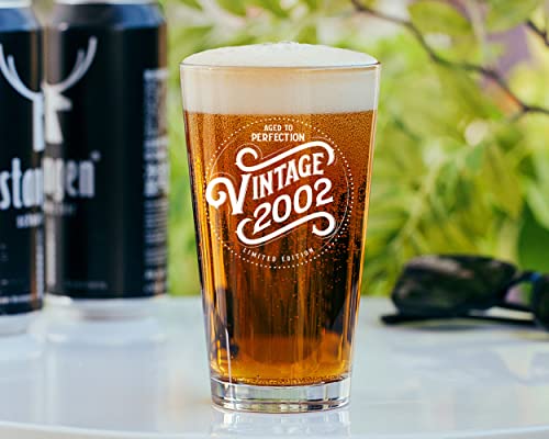 Humor Us Home Goods 21St Birthday Gifts For Him Her - 21St Birthday Beer Glass - 21St Birthday Ideas Gifts For 21 Year Old Son Daughter - Finally 21 Year Old Gifts Ideas Party Decorations #TOP4