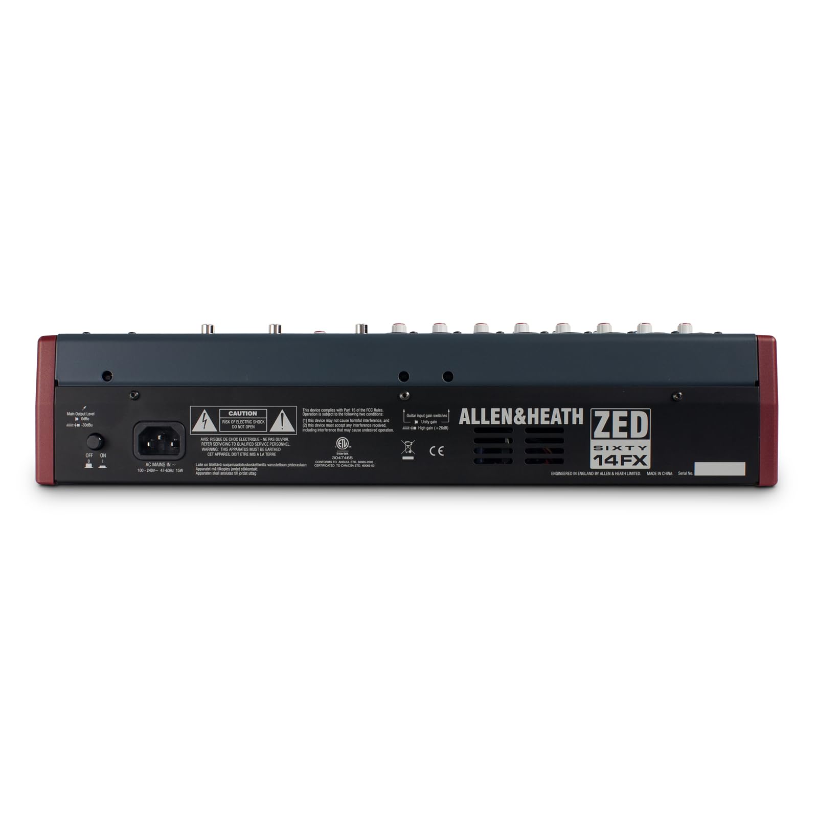 Amazon | ALLEN＆HEATH ZED60-14FX ミキサー | ミキサー | 楽器・音響機器